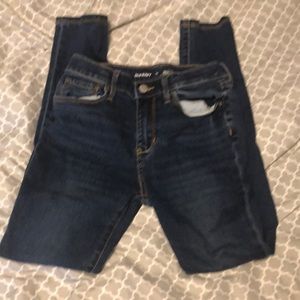 Old navy high-rise rockstar super skinny jeggings size 12